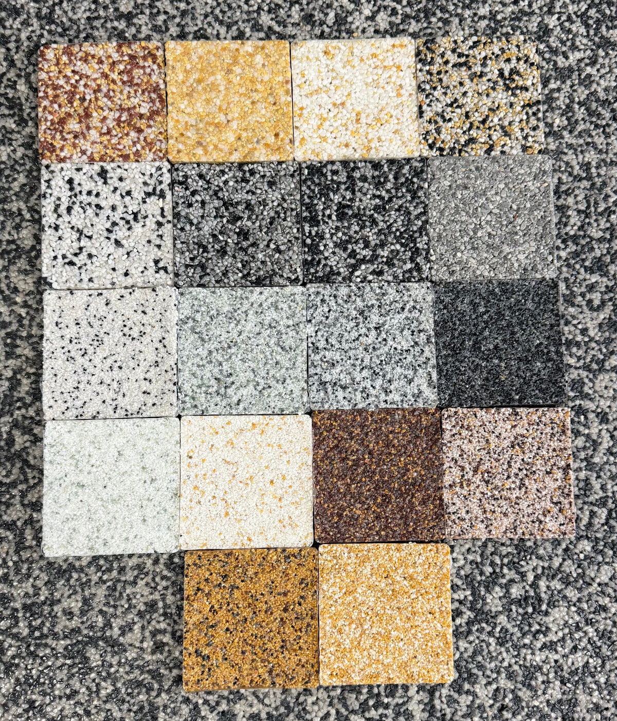 VIRANIX Steinteppich Muster (10x10 cm)