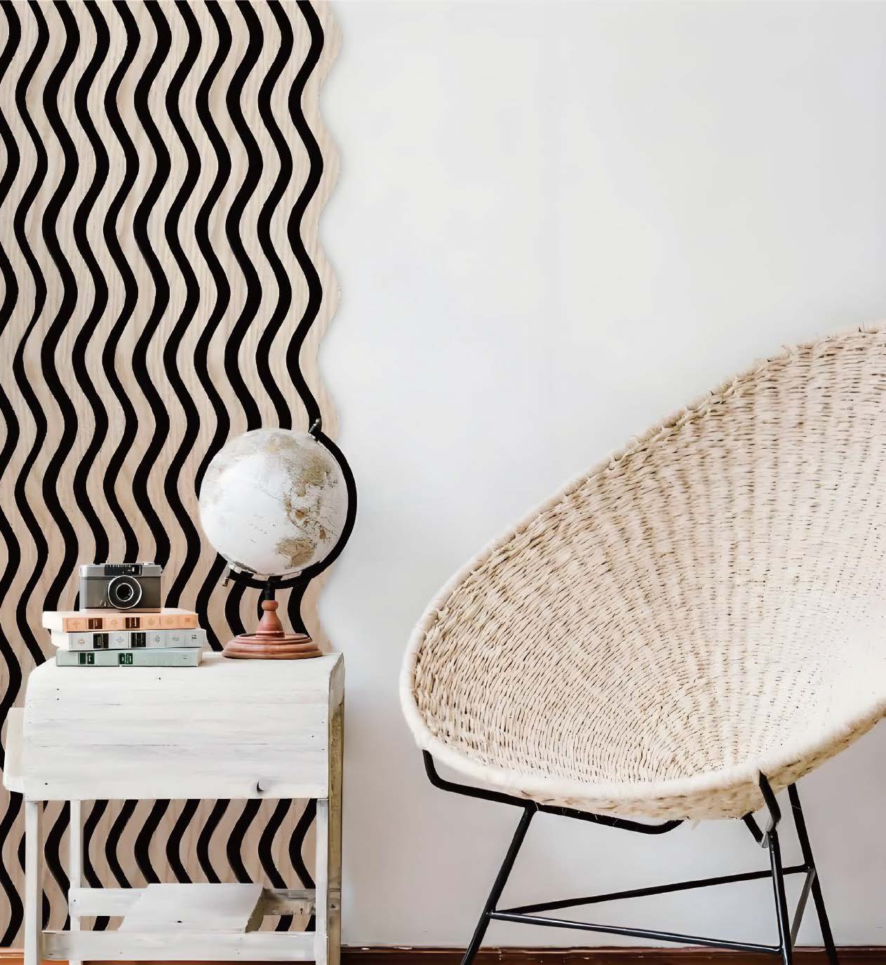 VIRANIX Wave Acoustic Wall Panel – Rhomb Ripple 218