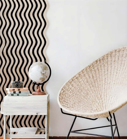 VIRANIX Wave Acoustic Wall Panel – Rhomb Ripple 218