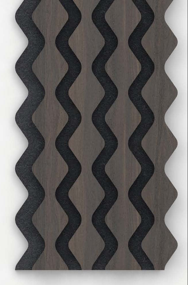 VIRANIX Wave Acoustic Wall Panel – Rhomb Ripple 218